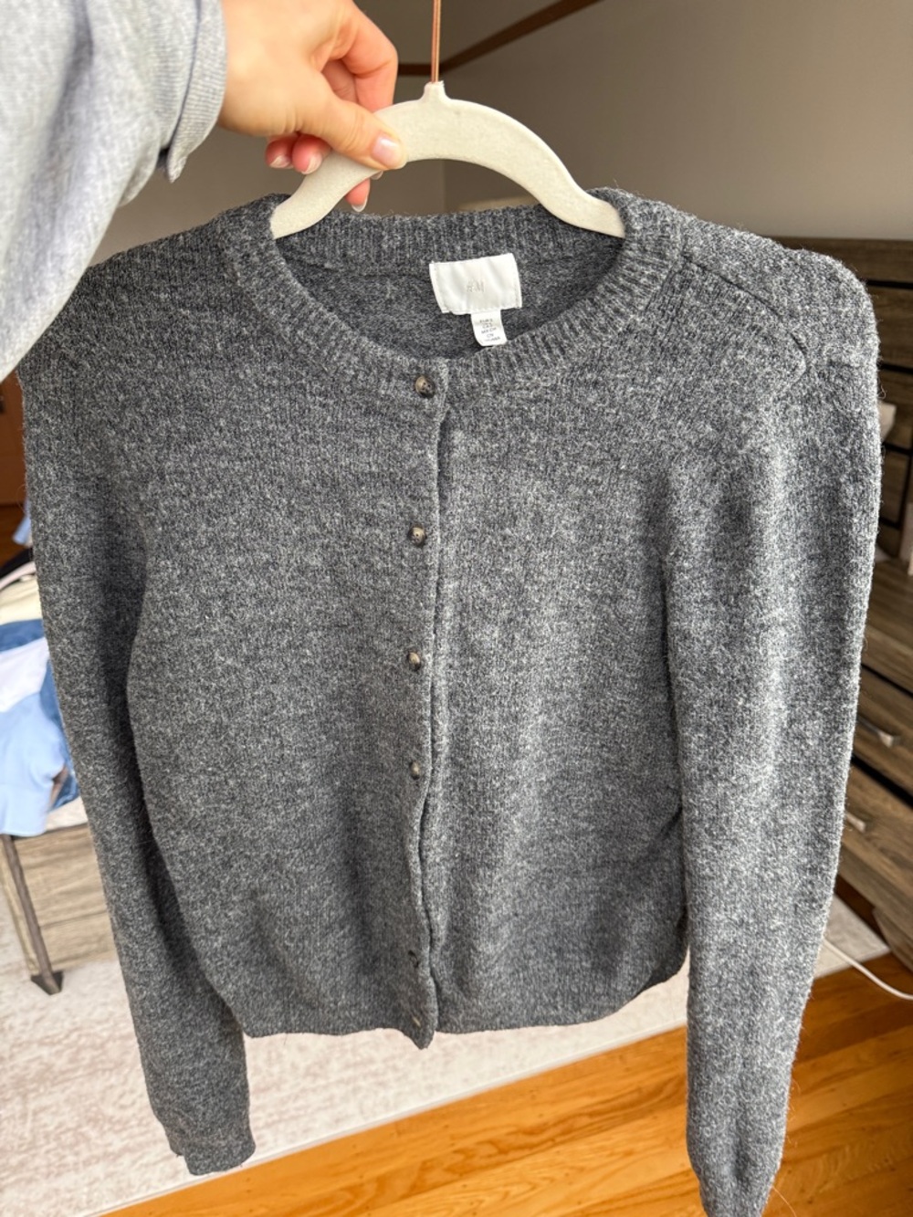 Gray H&M cardigan